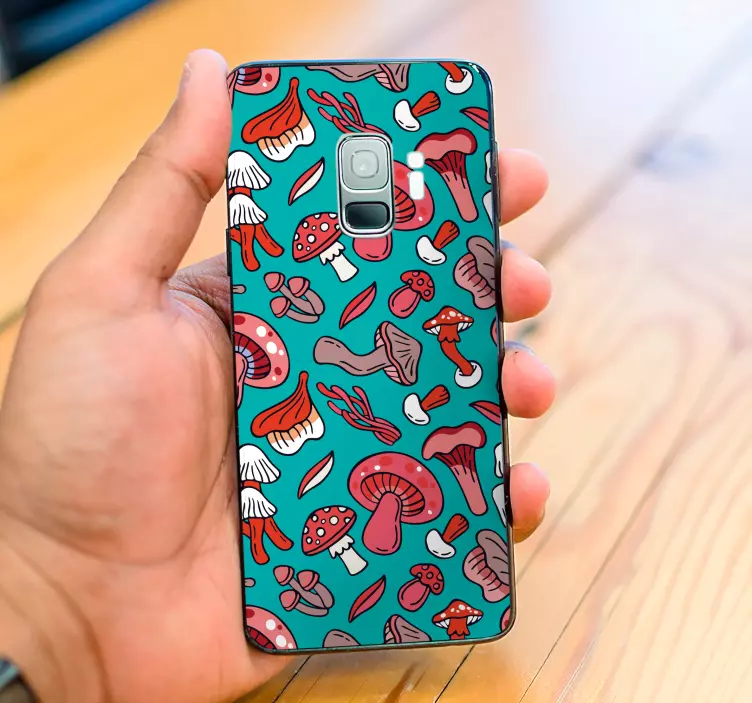 nalepka na Samsung farebný koncept húb - Tenstickers