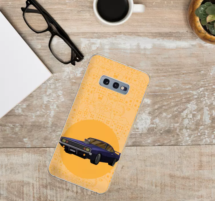 nalepka na Samsung živý klasický automobil - Tenstickers