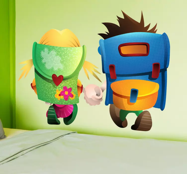 Milujem školskú nálepku - Tenstickers