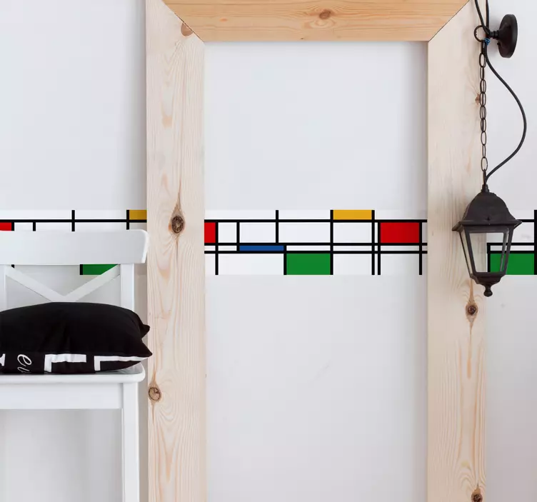 Nálepka minimalistických farieb - Tenstickers