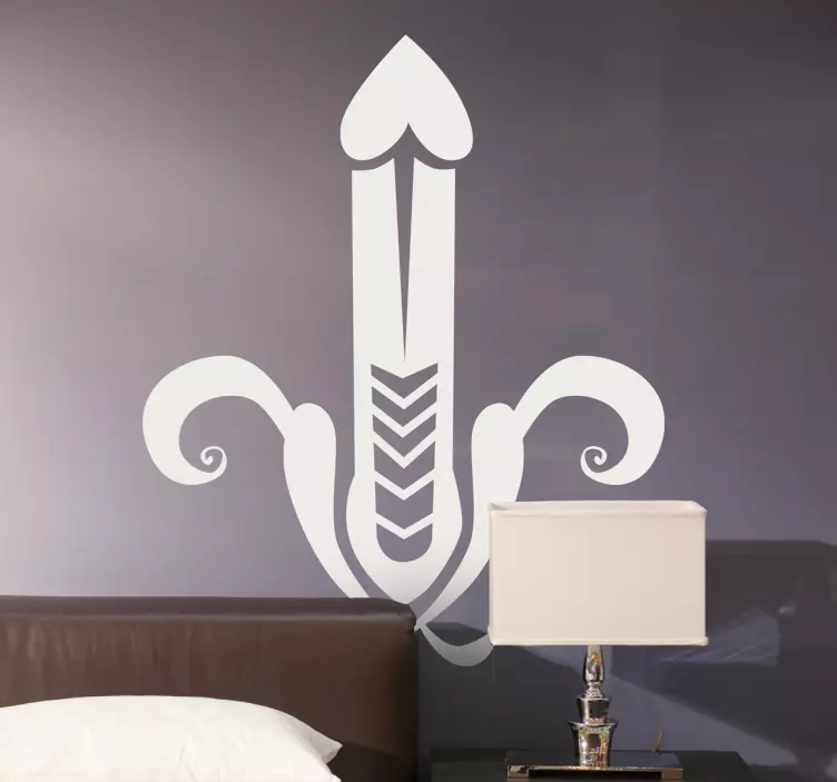 Nálepka abstraktného obrázku penisu - Tenstickers