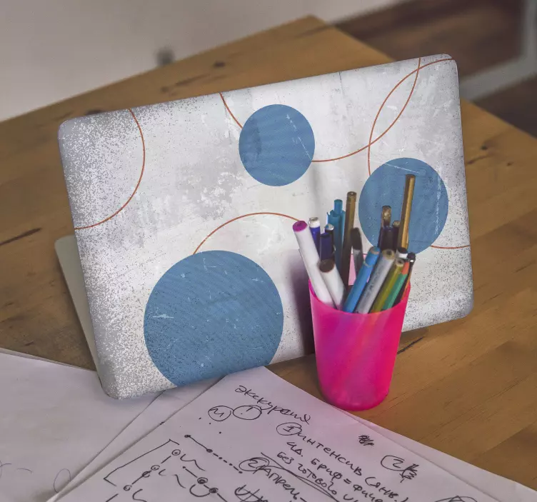 Nálepka na notebook Brutalism - Tenstickers