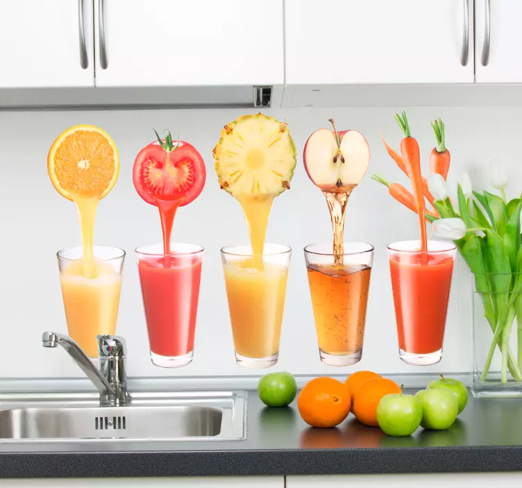 Nálepka do džúsu - Tenstickers