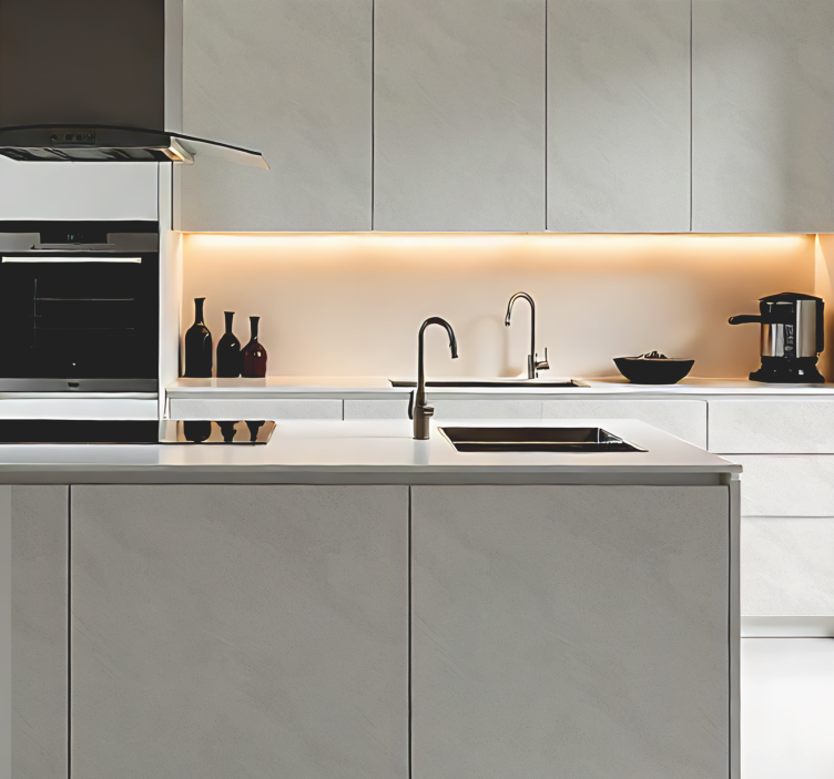 Nálepka do kuchyne efekt svetlého kameňa - Tenstickers