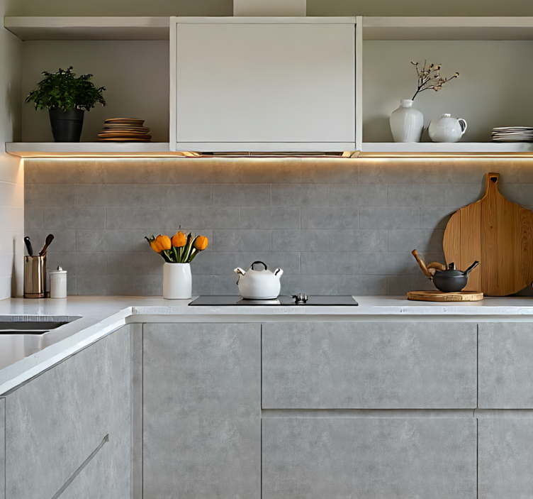 Nálepka do kuchyne imitácia kameňa - Tenstickers