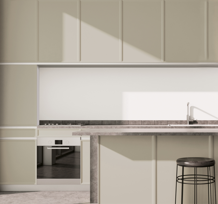 Nálepka do kuchyne svetlobéžová plachta - Tenstickers