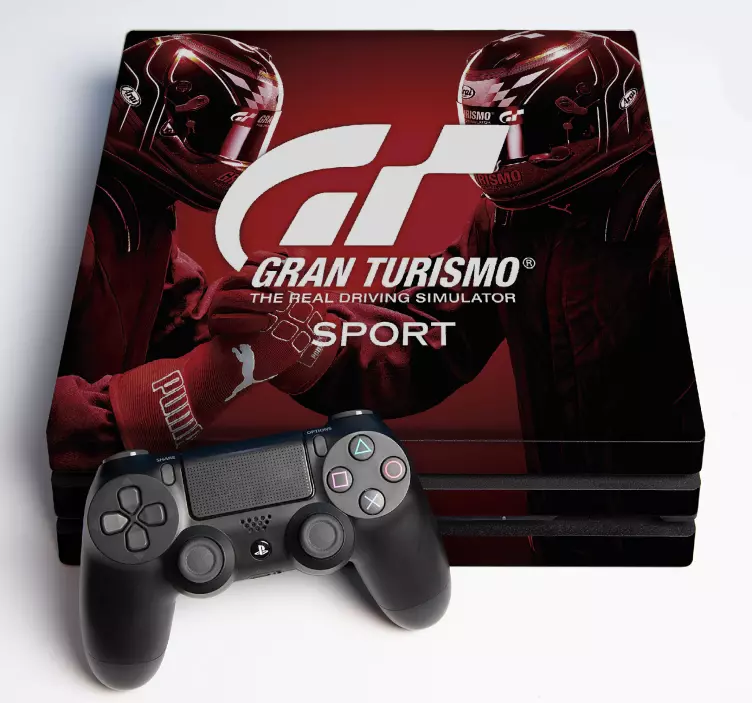 Samolepka na kožu gran turismo sport ps4 - Tenstickers