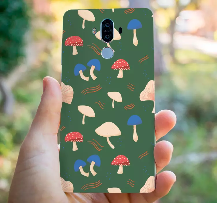 Nálepka huawei s motívom húb - Tenstickers