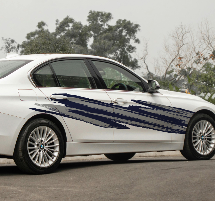 Nálepka na auto dva tóny brish dizajnová súprava - Tenstickers