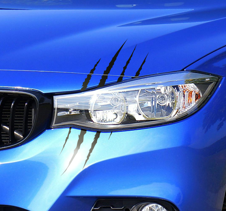 Nálepka na auto sada škrabancov na svetlomety - Tenstickers