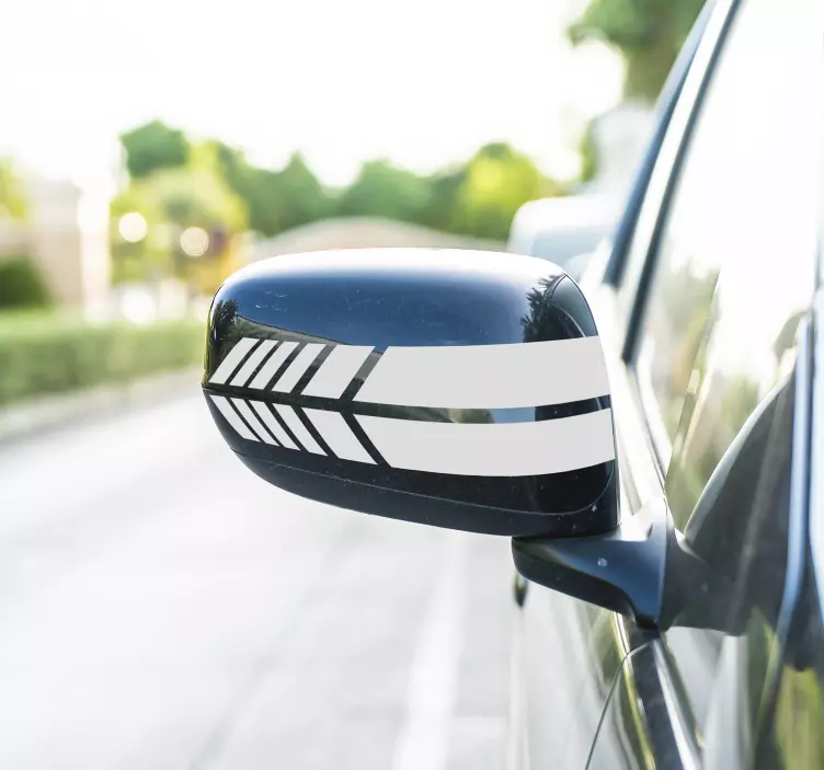 Nálepka s vinylom na auto vzadu - Tenstickers