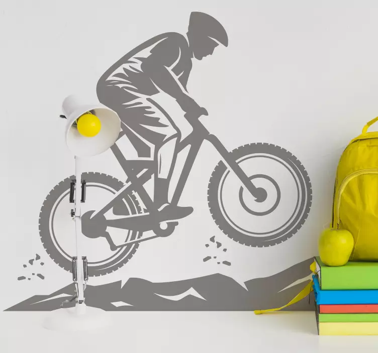 Hory kolo cyklistický štítok - Tenstickers