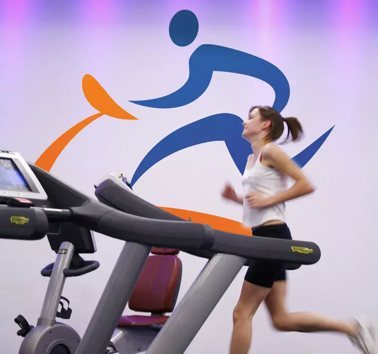 Nálepka na ikonu šport - Tenstickers