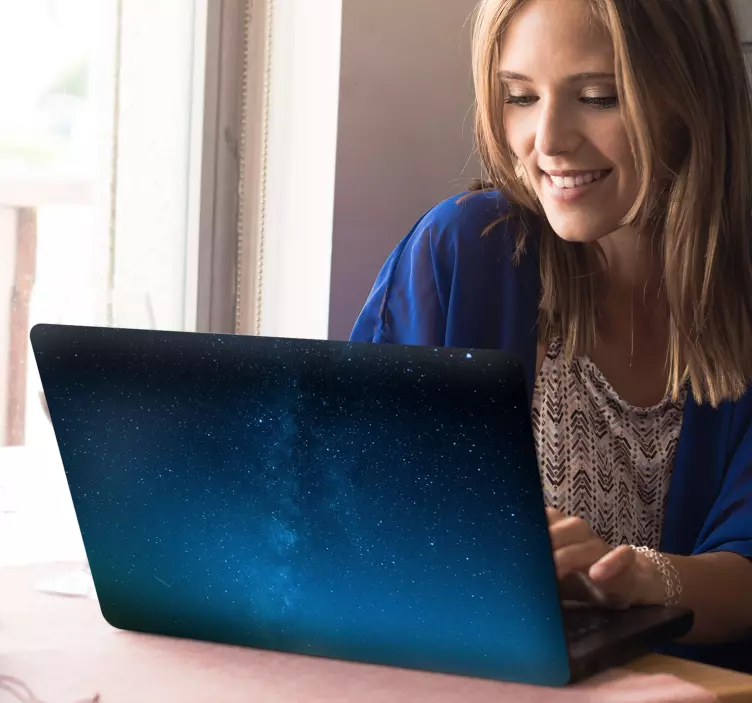 Nálepka na laptop s hmlovinou - Tenstickers