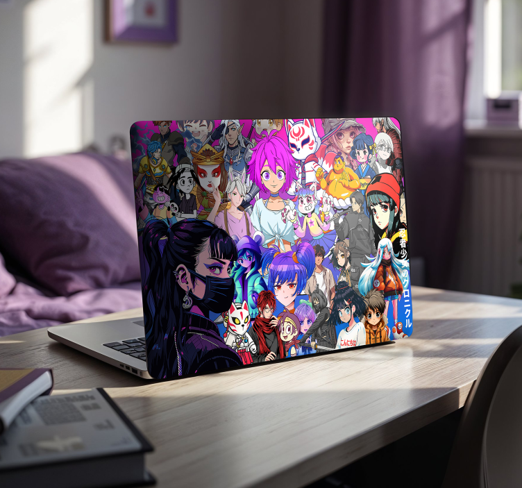 Nálepka na notebook anime postavy - Tenstickers