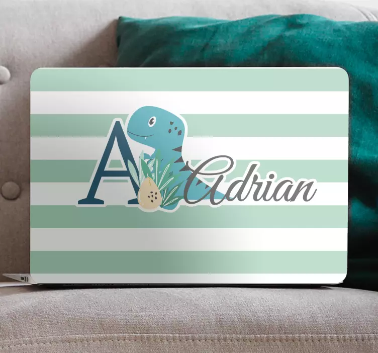 Nálepka na notebook roztomilý dizajn dinosaura - Tenstickers