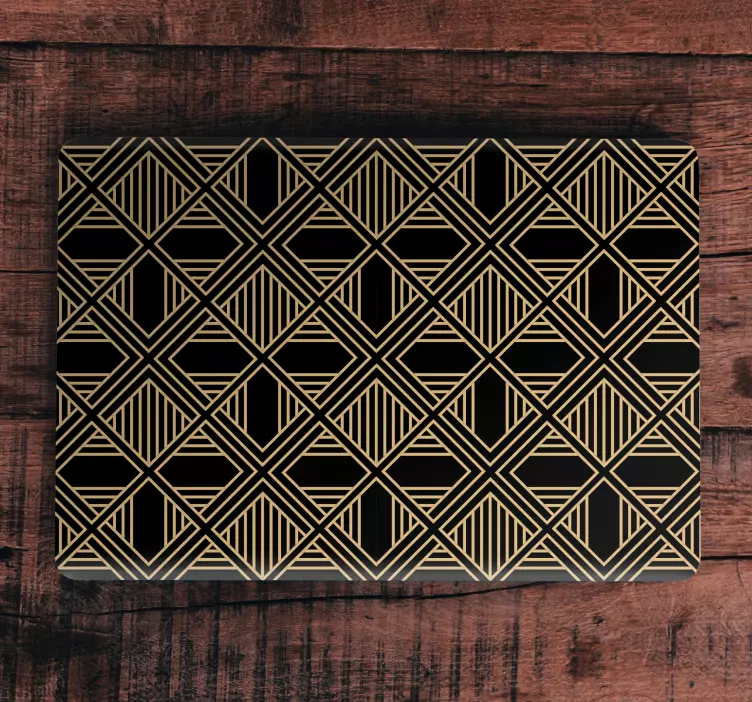 Art deco, skvelé gatsby vzory pre notebooky - Tenstickers