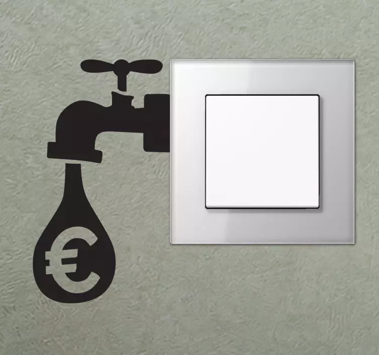 Nálepka na peňažnú batériu - Tenstickers