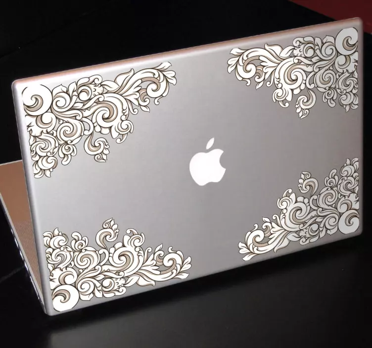 Nálepka na renesančné rohy pre laptop - Tenstickers