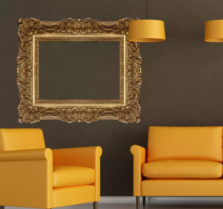 Nálepka na renesančný rám - Tenstickers