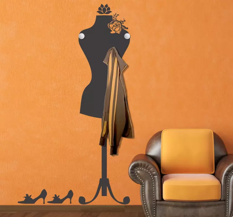 Nálepka na stojan na manekýn - Tenstickers