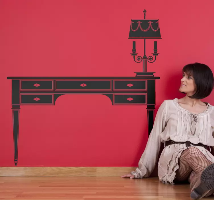 Nálepka na stôl a lampu - Tenstickers