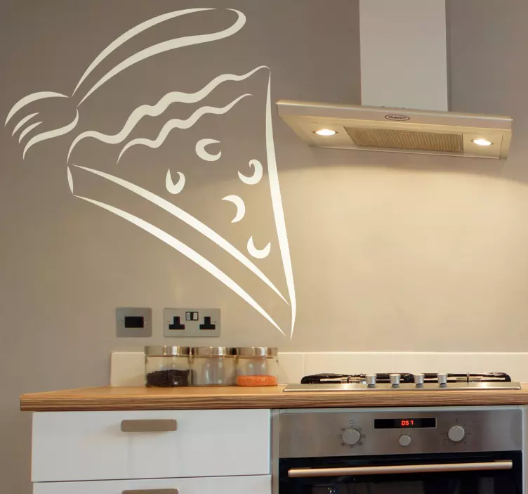 Nálepka na tortu a vidličku - Tenstickers