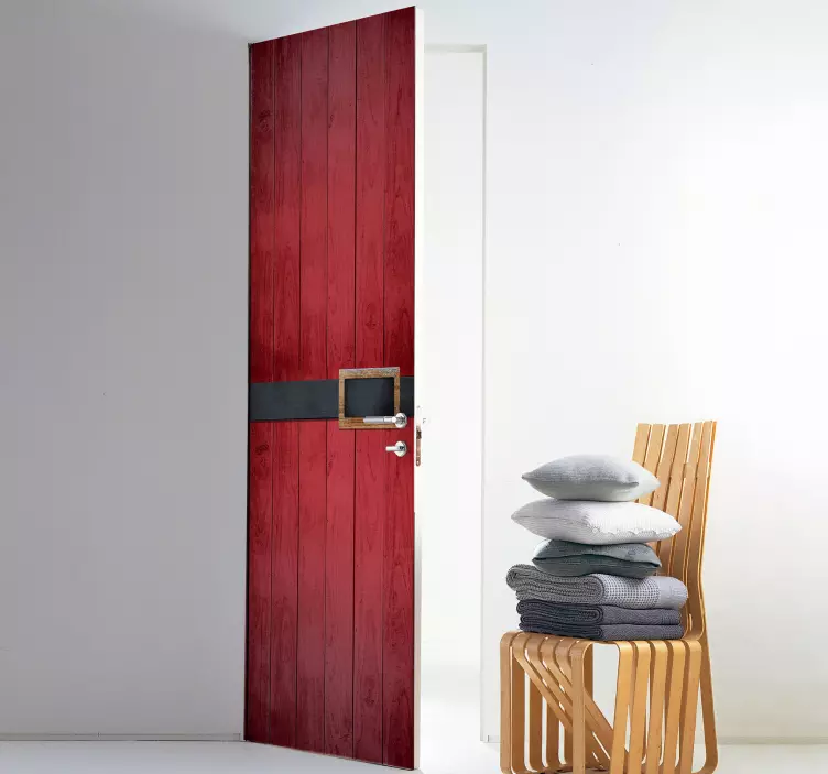 Nálepka na vianočné dvere - Tenstickers