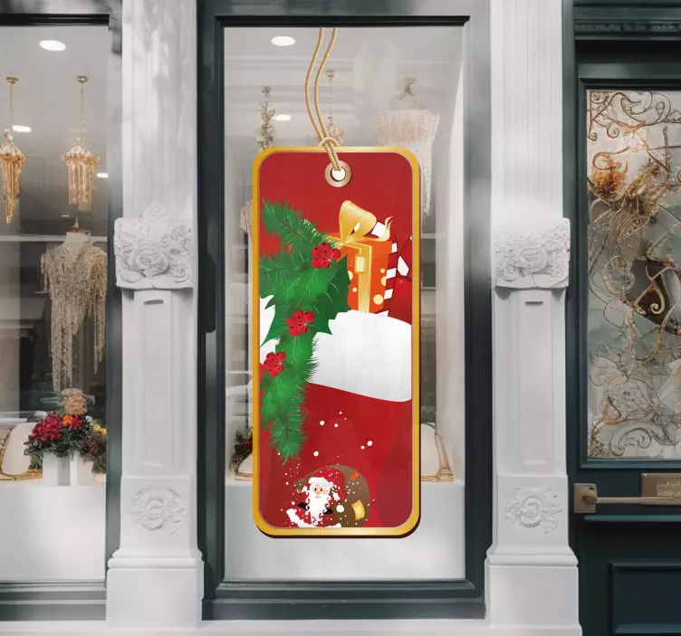 Nálepka na vianočné štítky - Tenstickers