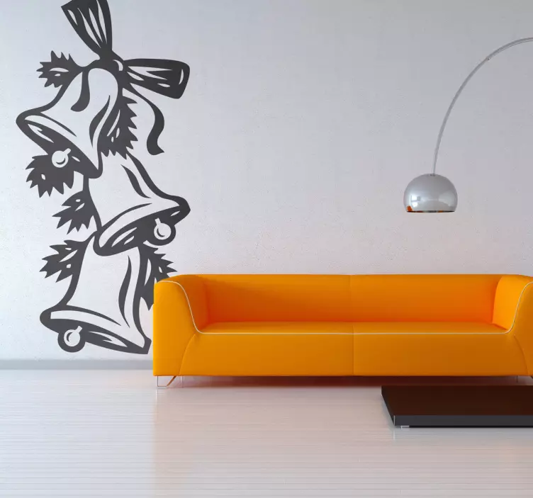 Nálepka na vianočné zvončeky - Tenstickers