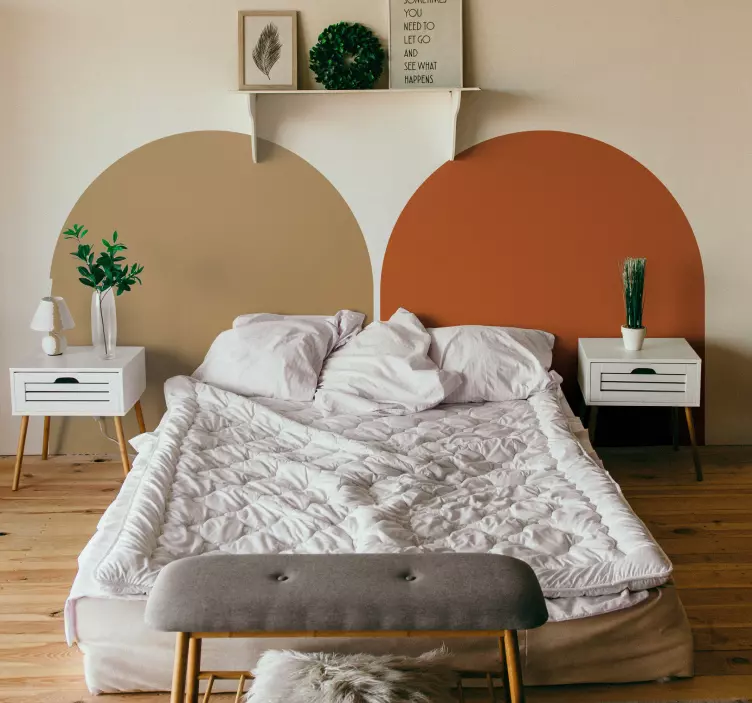 Nálepka na stenu farebné oblúky - Tenstickers