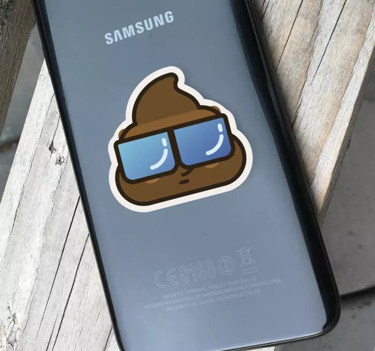 Nálepka poo whatsapp emoji samsung - Tenstickers