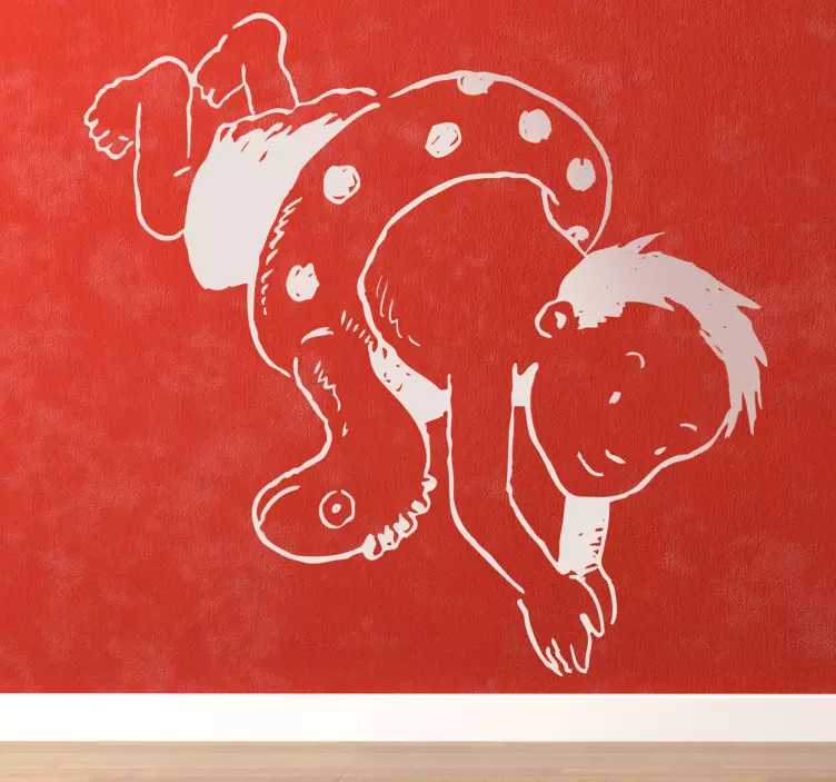 Nálepka pre deti hravý detský dizajn - Tenstickers