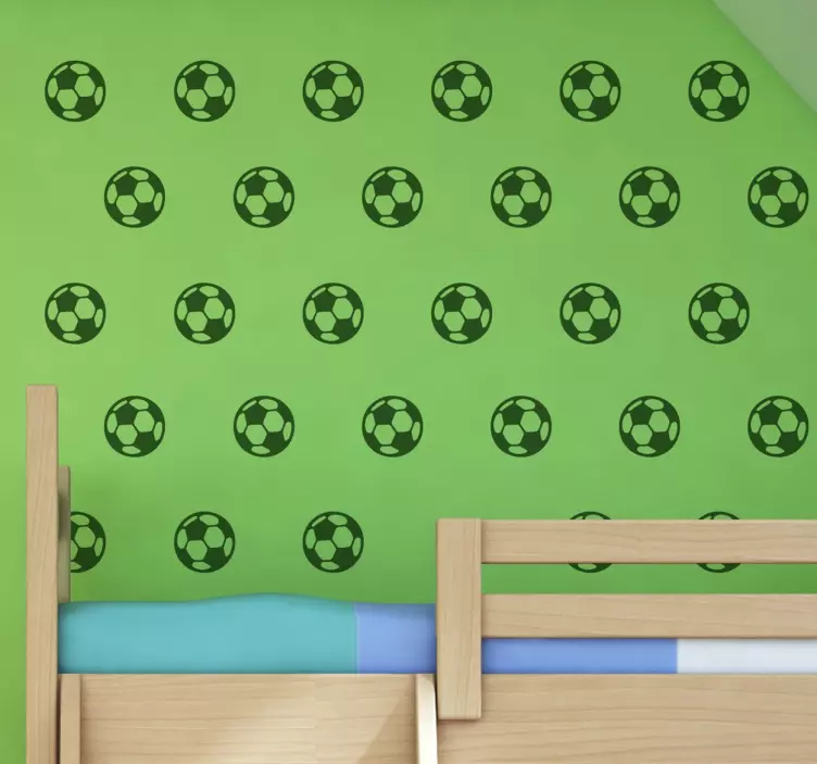 Nálepka pre futbal pre deti - Tenstickers