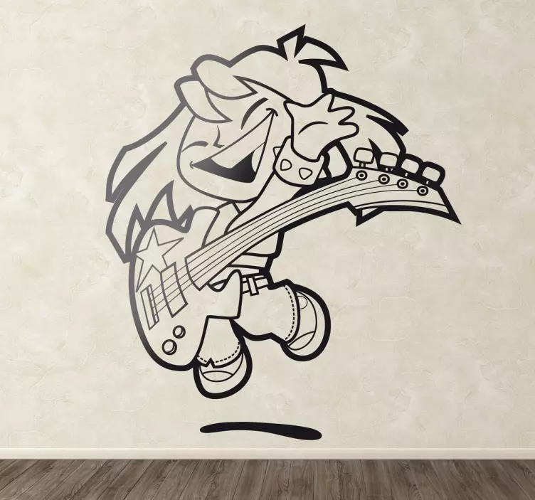 Nálepka pre mladých hráčov basgitary - Tenstickers