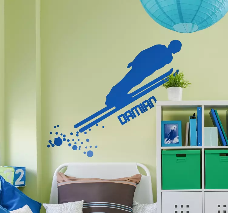 Nálepka prispôsobiteľná pre snowboard - Tenstickers