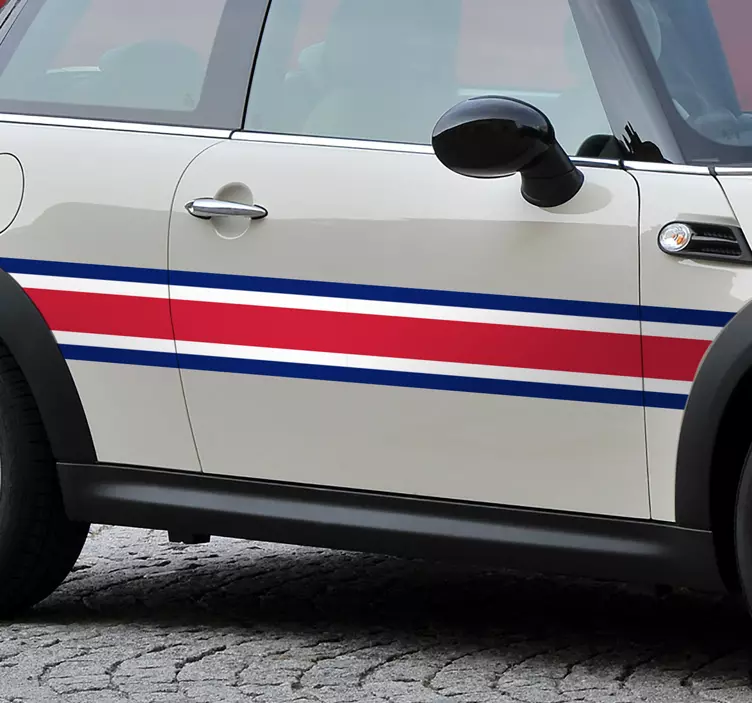 Nálepka so skvelým britským autom - Tenstickers