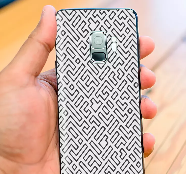 Nálepka s telefónom v severskom štýle - Tenstickers