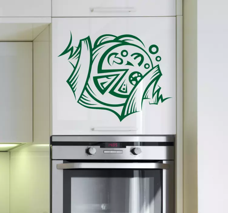 Nálepka s pizzou - Tenstickers