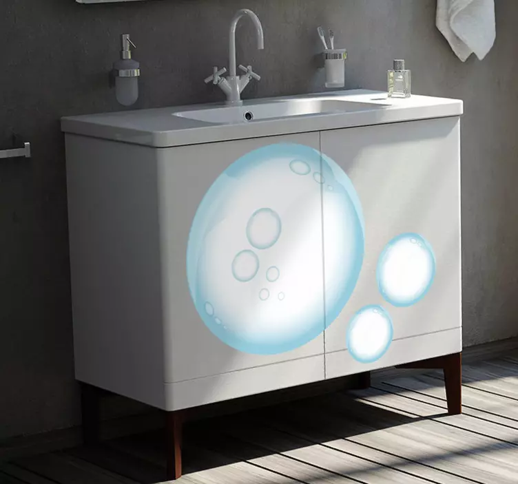 Nálepka s kvapkami vody - Tenstickers