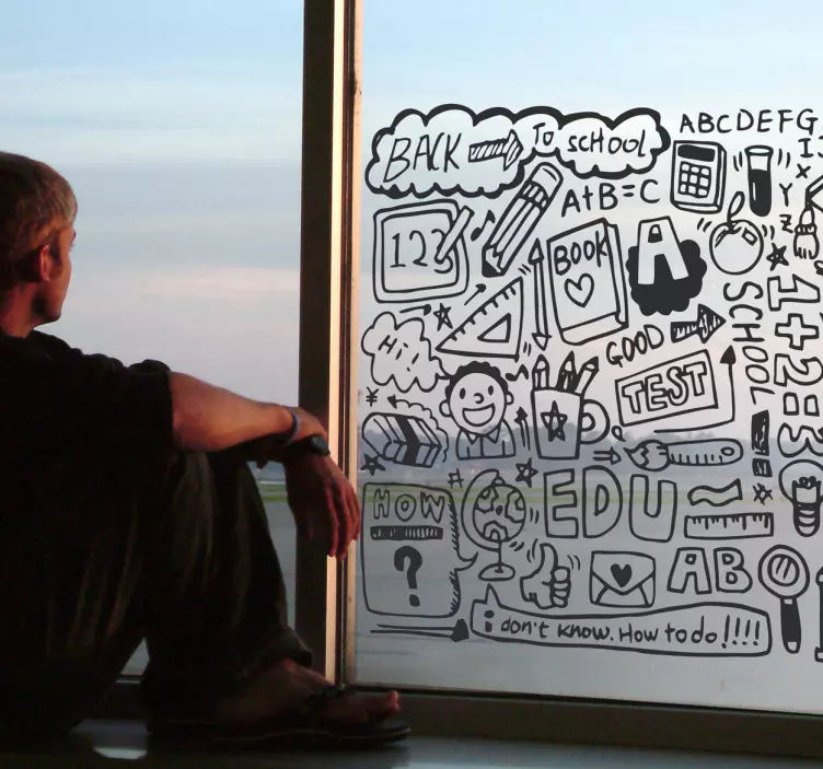 Nálepka s matematikou pre deti - Tenstickers