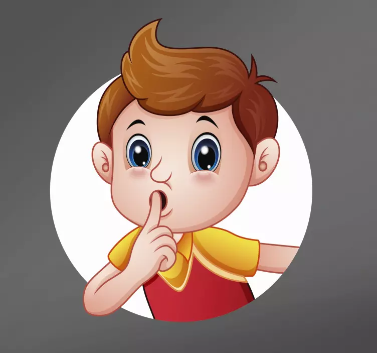 Nálepka s pokynmi pre triedne správanie - Tenstickers