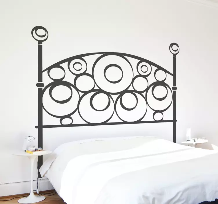 Nálepka s polkruhovým vinylovým čelom - Tenstickers