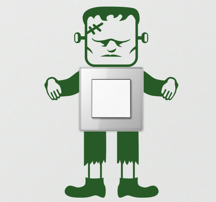 Nálepka s prepínačom frankenstein - Tenstickers