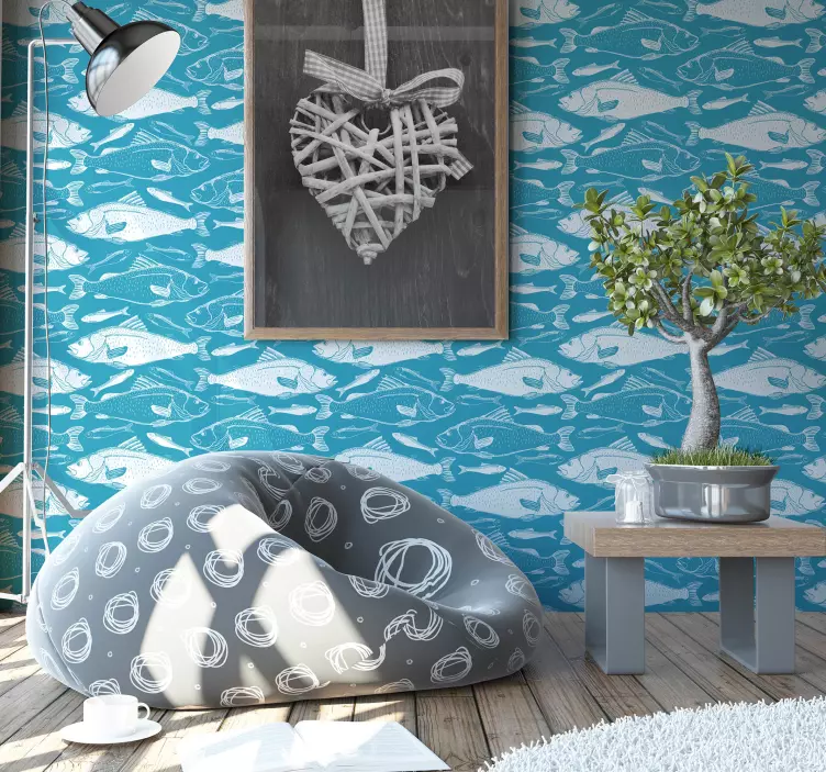 Nálepka s rybou vzor vodných rýb - Tenstickers