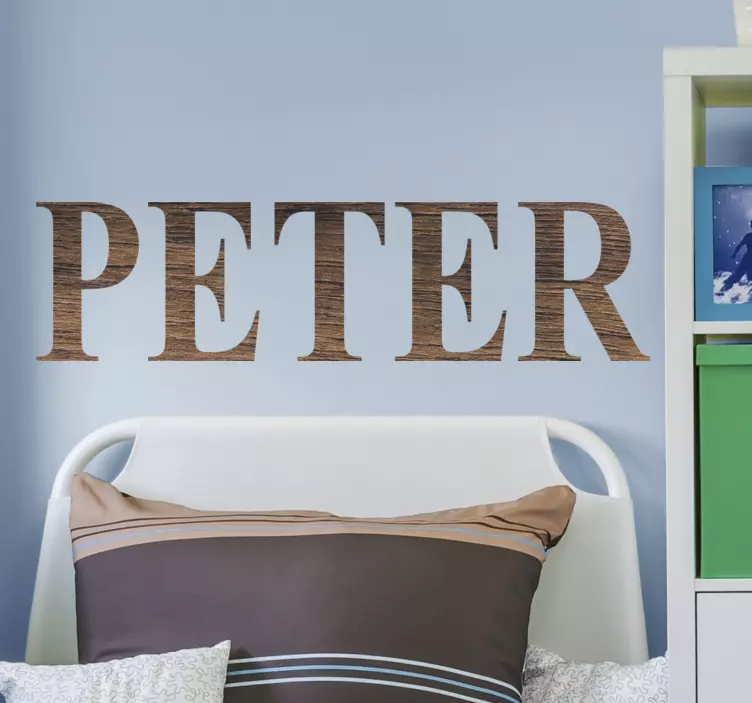 Nálepka s efektom podľa názvu dreva - Tenstickers