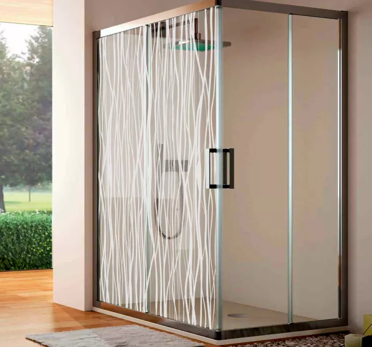 Nálepka so sprchou pre lesné konáre - Tenstickers