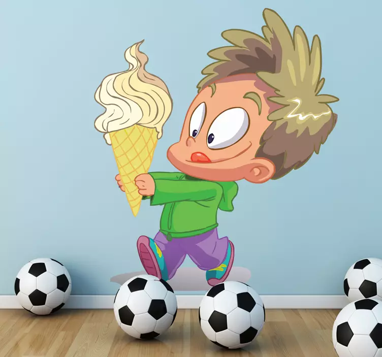 Nálepka so zmrzlinou - Tenstickers