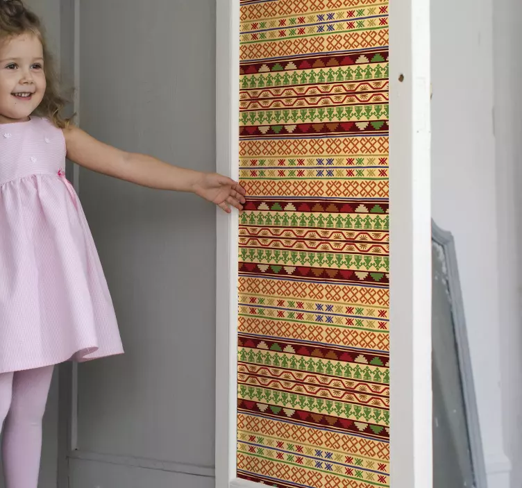 Nálepka s mexickým rebozom - Tenstickers