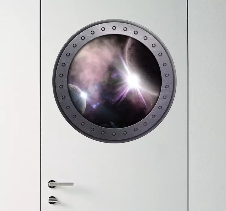 Nálepka s oknami do priestoru - Tenstickers